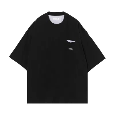 Pre-owned Undercover Embroidered Relaxed Fit T-shirt 'black' | Men's Size 5