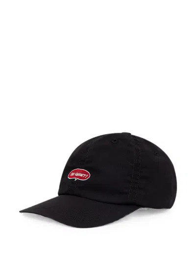 Undercover Embroidered-patch Baseball Cap In Black