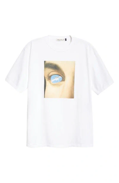 Undercover Eye Graphic T-shirt In White