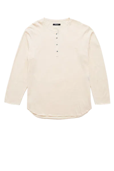 Undercover Eye Henley Cream In Pink