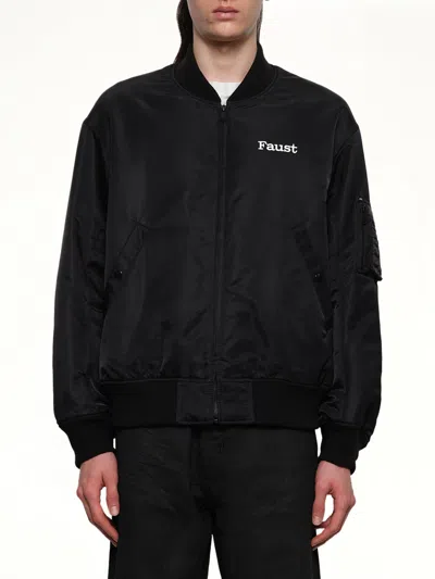 Undercover Faust Bomber Jacket In Black