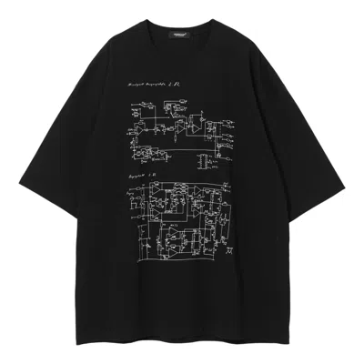 Undercover Faust Circuit Tee In Black