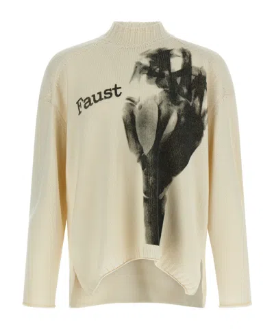 UNDERCOVER UNDERCOVER FAUST PRINT KNITWEAR