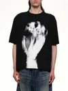 Undercover Oversize Faust Graphic T-shirt In Black