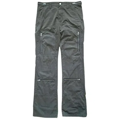 Pre-owned Undercover Flared 4 Pockets Zip Cargos 2007 S/s In Green