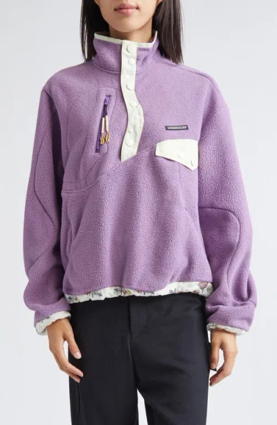 Undercover Fleece Jacket In Purple