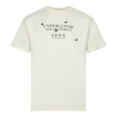 Undercover For All Rebels T-shirt In Cream