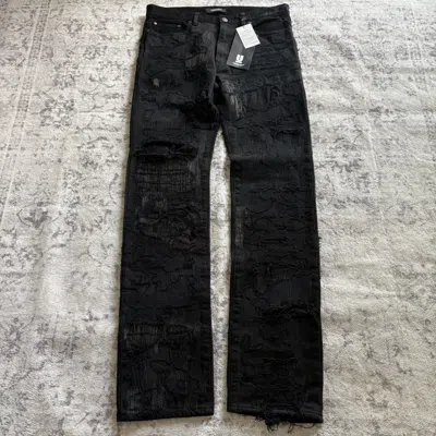 Pre-owned Undercover For Complexcon Reissue 85 Denim Jeans Black | 3