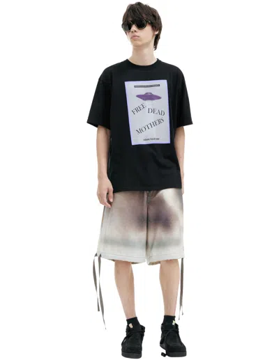 Undercover 'free Dead Mothers' T-shirts In Black