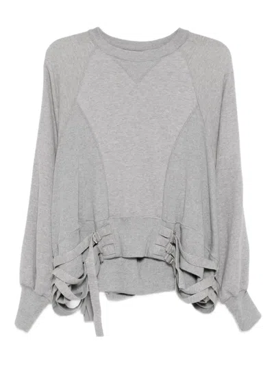 Undercover French Terry Sweatshirt In Gray