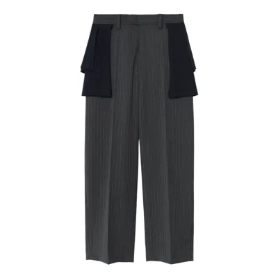 Undercover Frill Frill Pants In Black