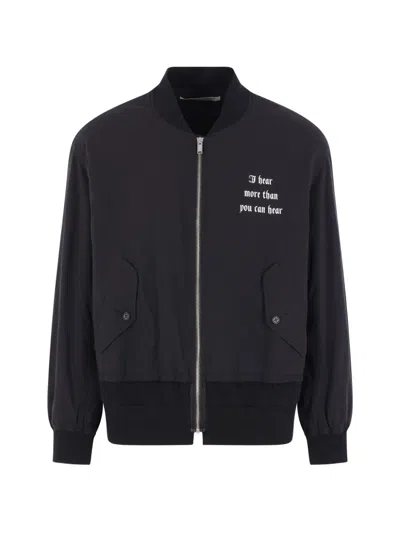 Undercover Full-zip Cotton Jacket In Black