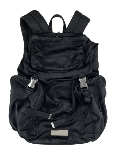 Pre-owned Undercover Fw11  Grt Nylon Utility Cargo Backpack Black