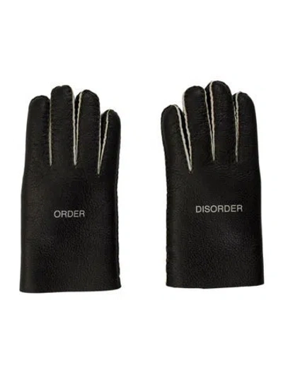 Pre-owned Undercover Gloves In Black