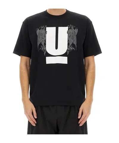 Undercover Graphic Logo T-shirt In Black
