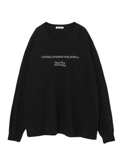 Undercover Graphic Long-sleeve T-shirt In Black