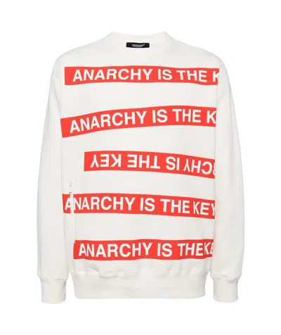 UNDERCOVER GRAPHIC-PRINT COTTON SWEATSHIRT