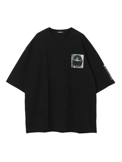 Undercover T-shirt Mit Grafischem Print In Black