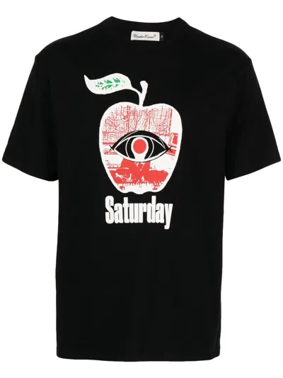 Undercover T-shirt Mit Grafischem Print In Black