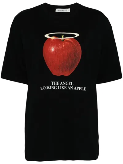 Undercover Graphic-print Cotton T-shirt In Black