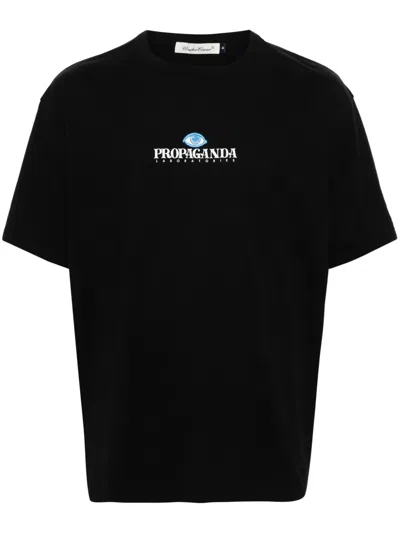 Undercover Graphic-print Cotton T-shirt In Black