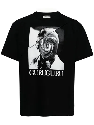 Undercover Graphic-print Cotton T-shirt In Black