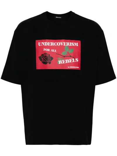 Undercover Ism Rebels T-shirt In Black