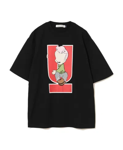 Undercover Graphic-print Cotton T-shirt In Black