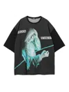 Undercover T-shirt Mit Grafischem Print In Gray
