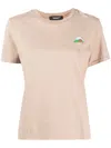 Undercover Graphic-print Cotton T-shirt In Nude