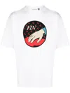 Undercover T-shirt Mit Grafischem Print In Weiss