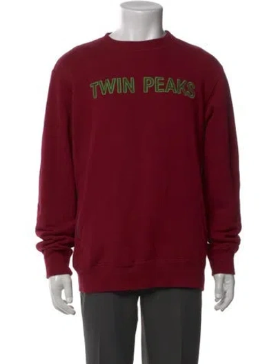 Pre-owned Undercover Graphic Print Crew Neck Pullover In Multi