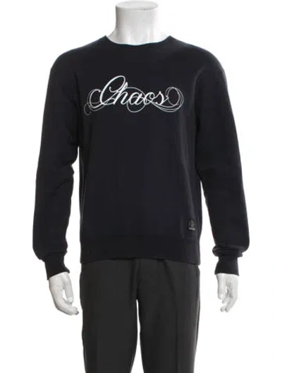 Pre-owned Undercover Graphic Print Crew Neck Sweatshirt In Black