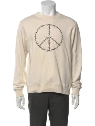 Pre-owned Undercover Graphic Print Crew Neck Sweatshirt In Neutral