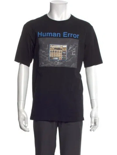 Pre-owned Undercover Graphic Print Crew Neck T-shirt In Black