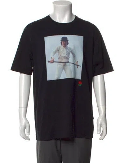 Pre-owned Undercover Graphic Print Crew Neck T-shirt In Black