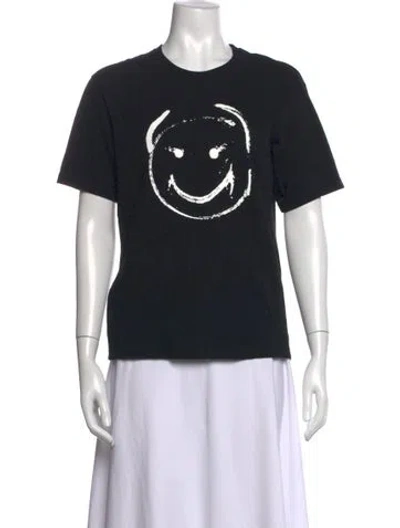 Pre-owned Undercover Graphic Print Crew Neck T-shirt In Black