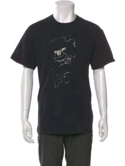 Pre-owned Undercover Graphic Print Crew Neck T-shirt In Gray