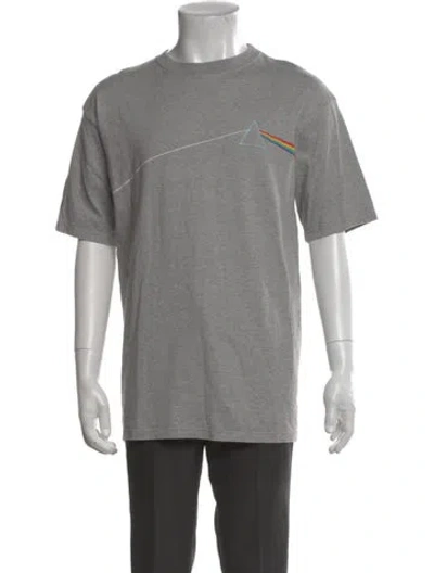 Pre-owned Undercover Graphic Print Crew Neck T-shirt In Gray