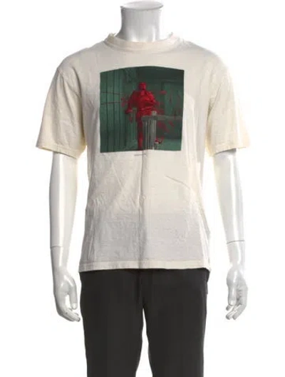 Pre-owned Undercover Graphic Print Crew Neck T-shirt In Neutral