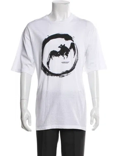 Pre-owned Undercover Graphic Print Crew Neck T-shirt W/ Tags In White
