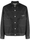 Undercover X Psycho Denim Jacket In 黑色