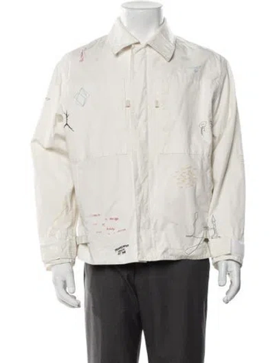 Pre-owned Undercover Graphic Print Jacket In Neutrals