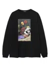 Undercover Graphic-print Long-sleeve Sweatshirt In Black