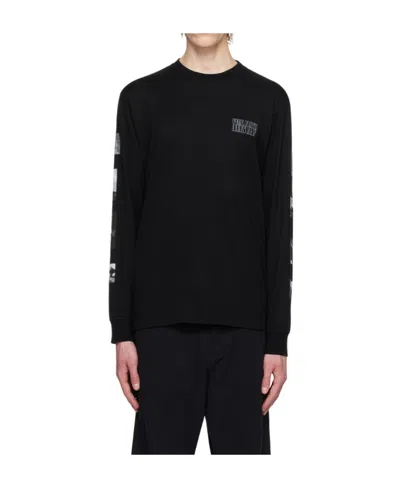 Undercover Graphic-print Long-sleeved Sweatshirt In Black