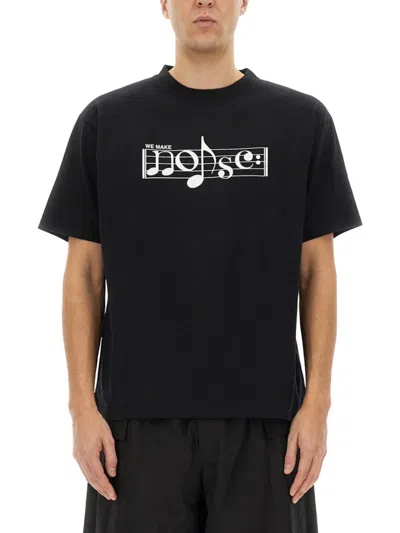 Undercover Graphic Print Relaxed Fit T-shirt In Black