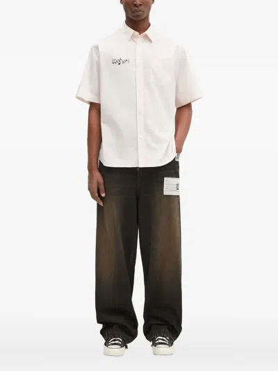 Undercover Graphic-print Shirt In White