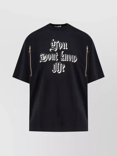 UNDERCOVER GRAPHIC PRINT SHORT SLEEVE COTTON T-SHIRT
