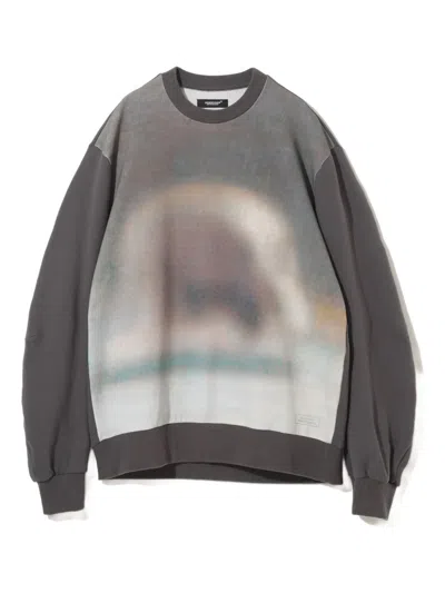 Undercover Graphic-print Sweatshirt In Brown