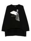 Undercover Graphic-print Sweatshirt In Black